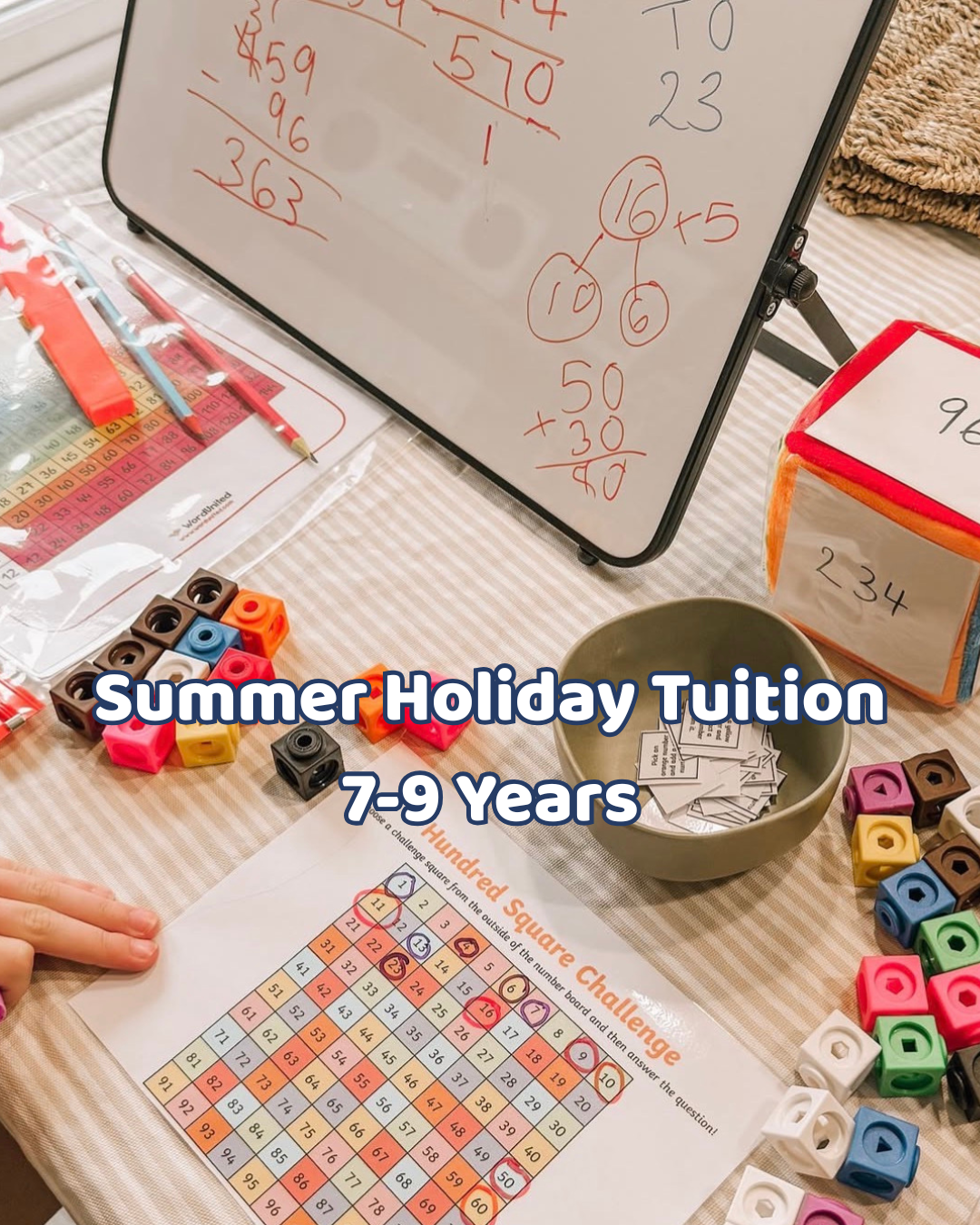 Summer Holiday Tuition (7-9 Years)