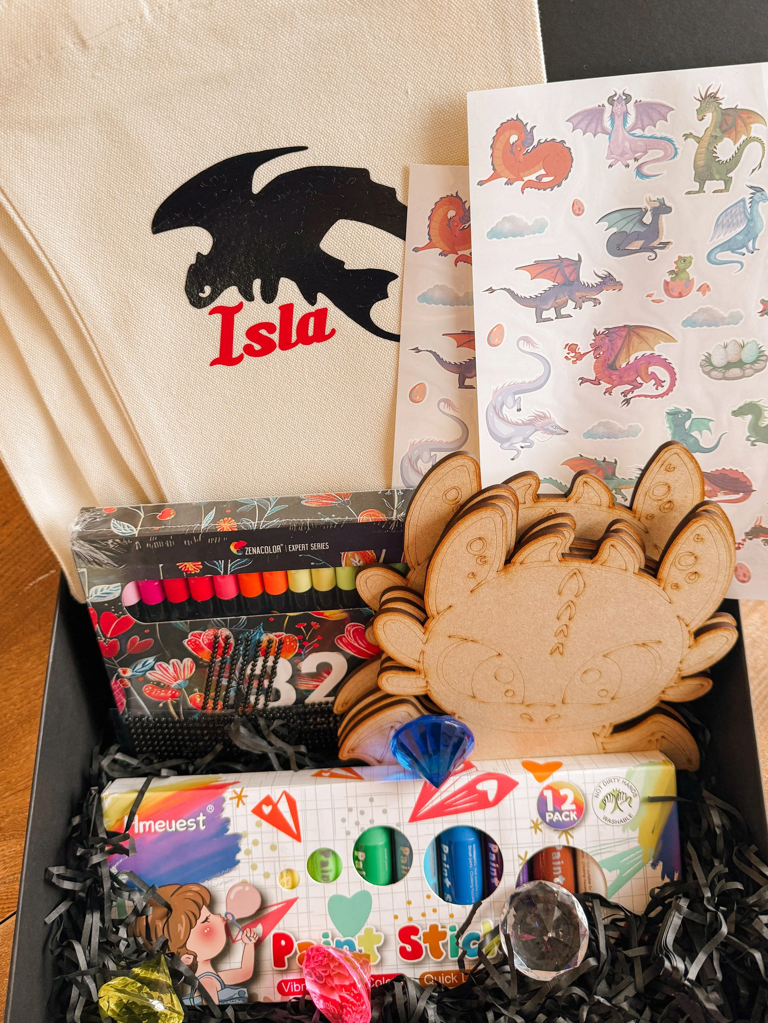 PREMIUM Dragon Craft Party Kit