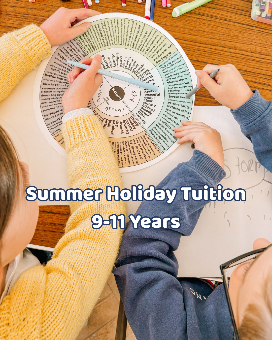 Summer Holiday Tuition (9-11 years)
