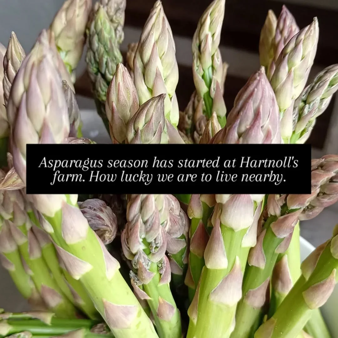 #silvercottagebraunton #bedandbreakfastbraunton #asparagus #zerofoodmiles
