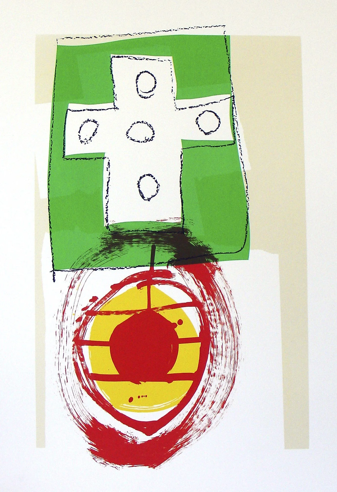 Exeter, 112 x 77 cm Screenprint mono 2010