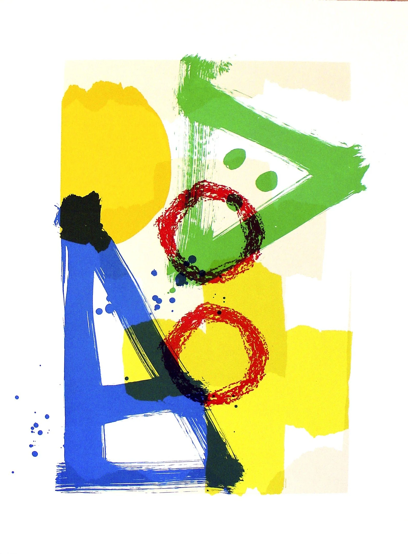 Stevenage, 112 x 77 cm Screenprint mono 2010