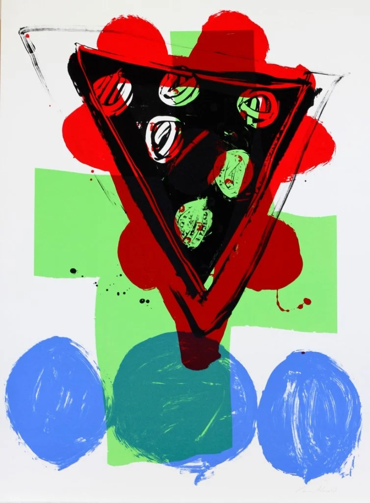  Velvet Scene Monoprint 76 x 56 2013