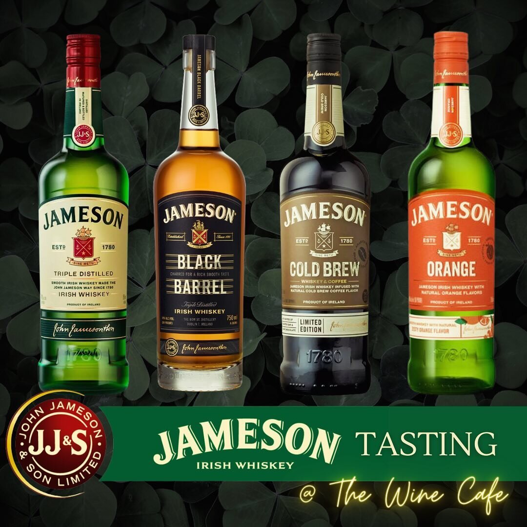 We&rsquo;re way too excited to wait (and we&rsquo;re in the mood to party) so flights are available starting today instead! #slainte #jamesonwhiskey #freemerch