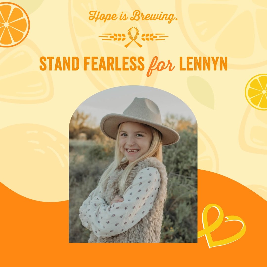 Every sip, every shirt, every cent &mdash; for Lennyn. 💛 Swipe to see how you can help. #FearlessForLennyn