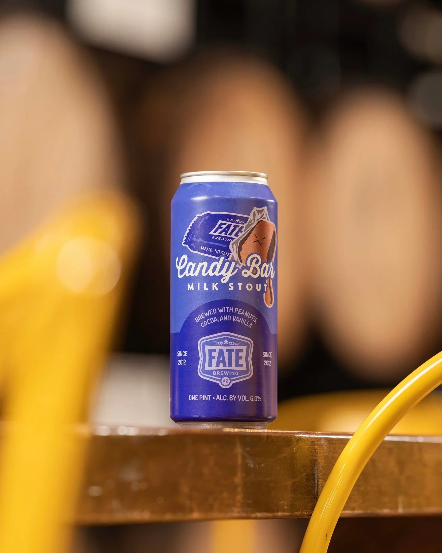 It only comes once a year 👀🍫

Candy Bar Milk Stout is pouring at every Fate location + 4-packs are still available.
Treat yourself &mdash; once it&rsquo;s gone, it&rsquo;s gone. Cheers! 🍺

Fate Brewing Company 🌵☀️🍻

Sun - Thurs ➡️ 11:00am - 10:0