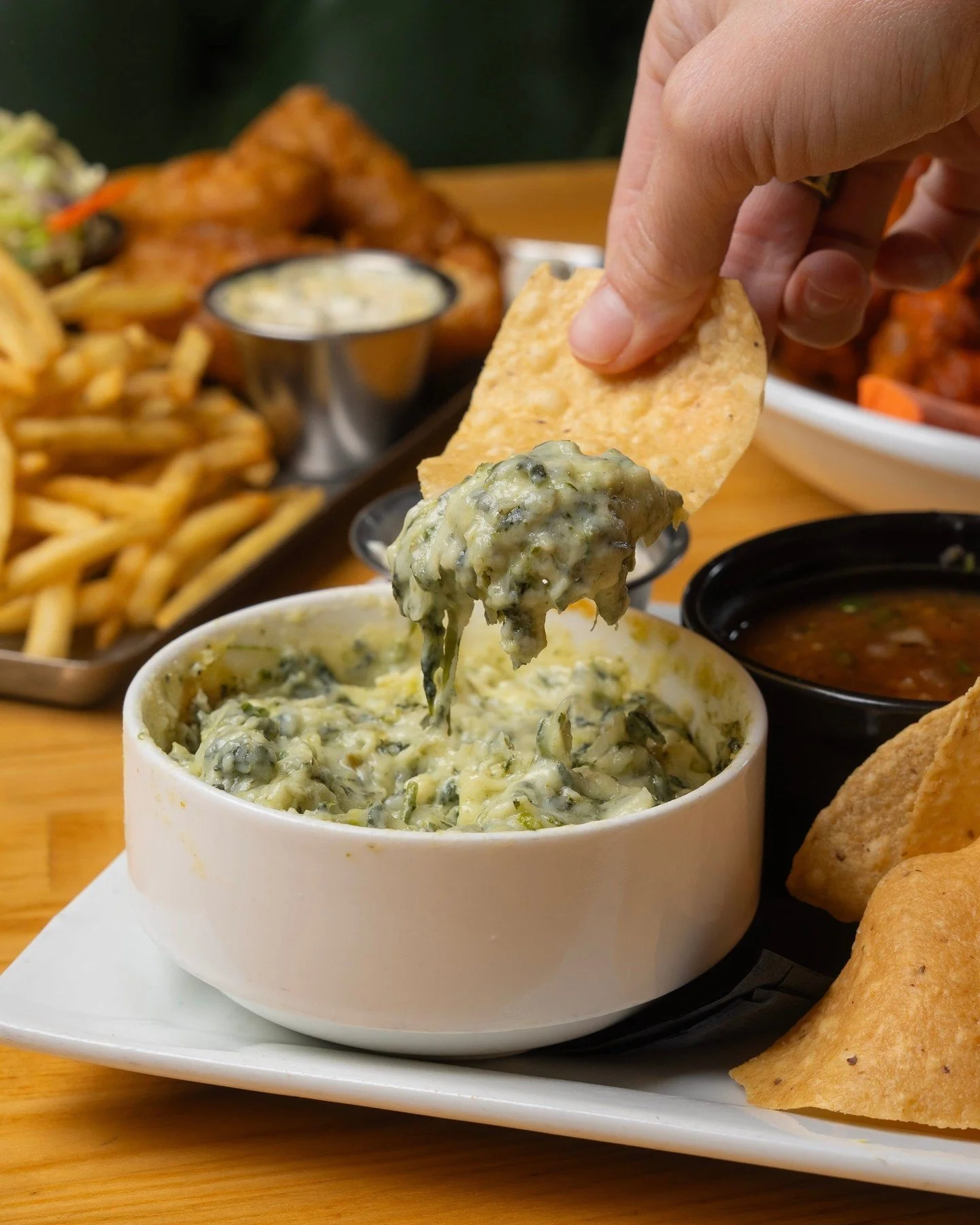 Creamy, cheesy, and impossible to stop dipping 🤤

Our spinach &amp; artichoke dip is the kind of starter everyone fights over&mdash;especially when it&rsquo;s paired with a cold Fate brew.

Fate Brewing Company 🌵☀️🍻

Sun - Thurs ➡️ 11:00am - 10:00