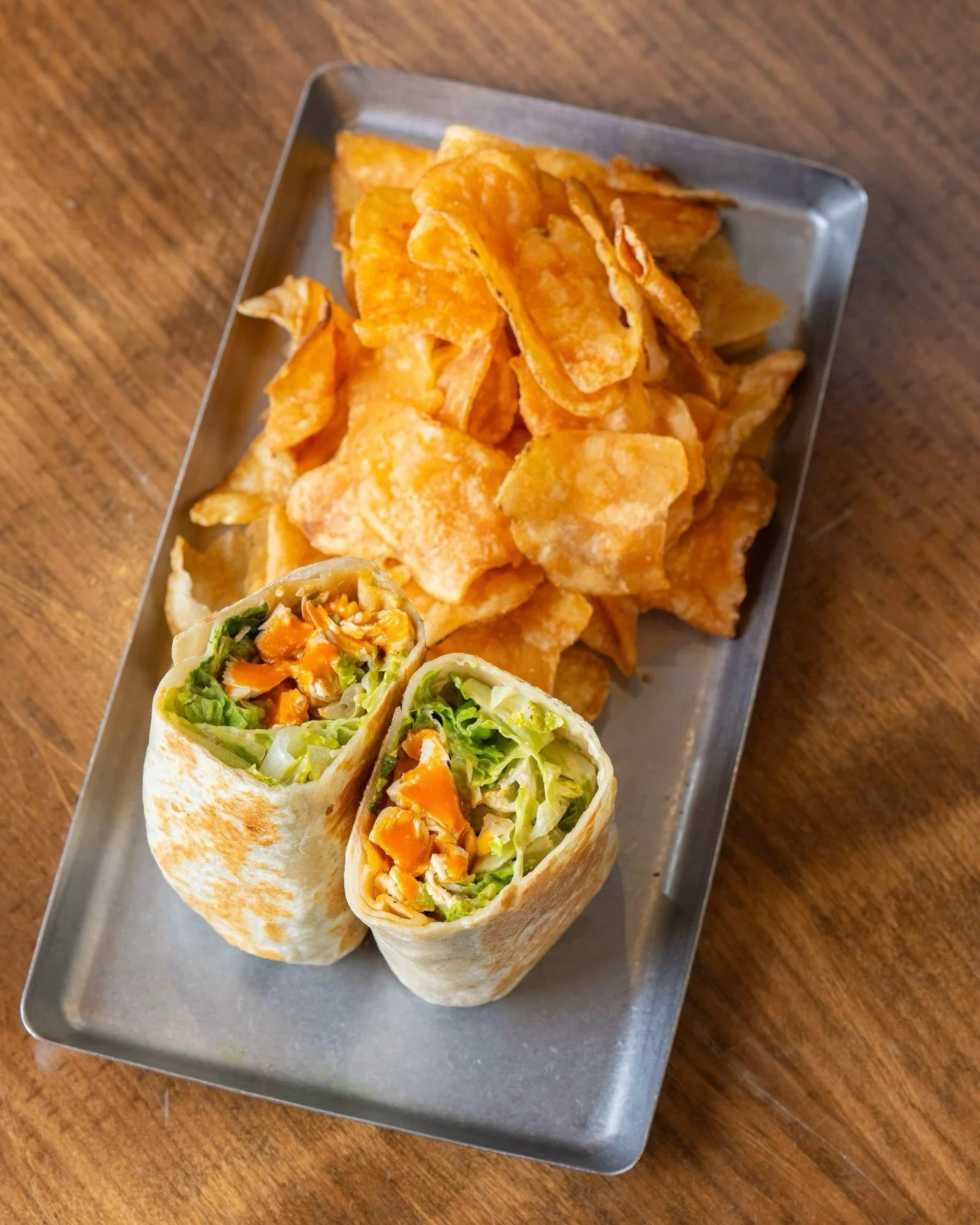 Back by popular demand 🔥

The Buffalo Wrap is back &mdash; loaded, tossed in buffalo, wrapped tight and served with Cajun chips.

You asked. We delivered.

Fate Brewing Company 🌵☀️🍻

Sun - Thurs ➡️ 11:00am - 10:00pm
Fri - Sat ➡️ 11:00am - 11:00pm
