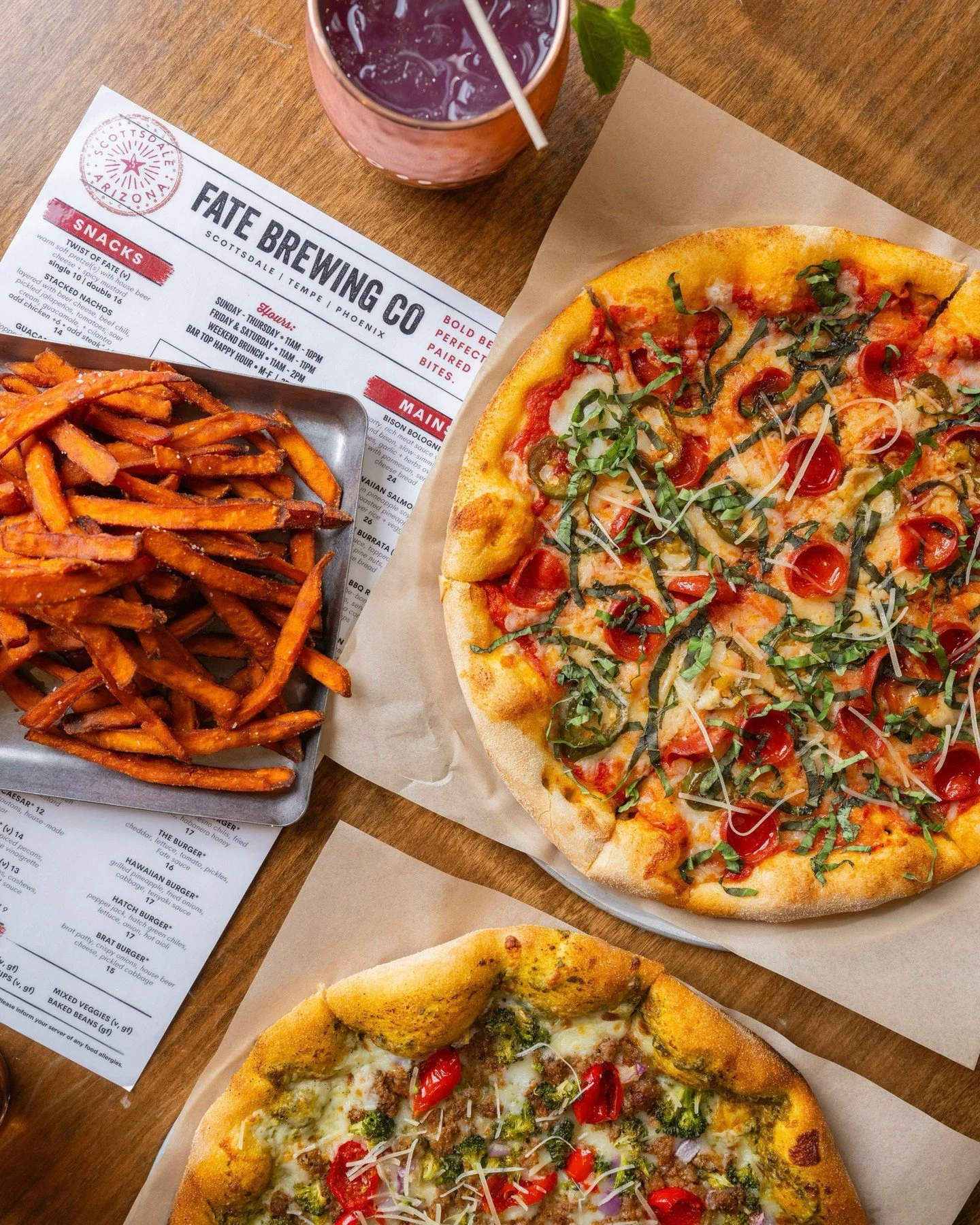 Friday night vibes at Fate Brewing Company ✨

Sun - Thurs ➡️ 11:00am - 10:00pm
Fri - Sat ➡️ 11:00am - 11:00pm

📍4445 N 7th St Phoenix, AZ 85014

📍 1312 N Scottsdale Rd Scottsdale, AZ 85257

📍 201 E Southern Ave
Unit 111 Tempe, AZ 85282

#FridayNig