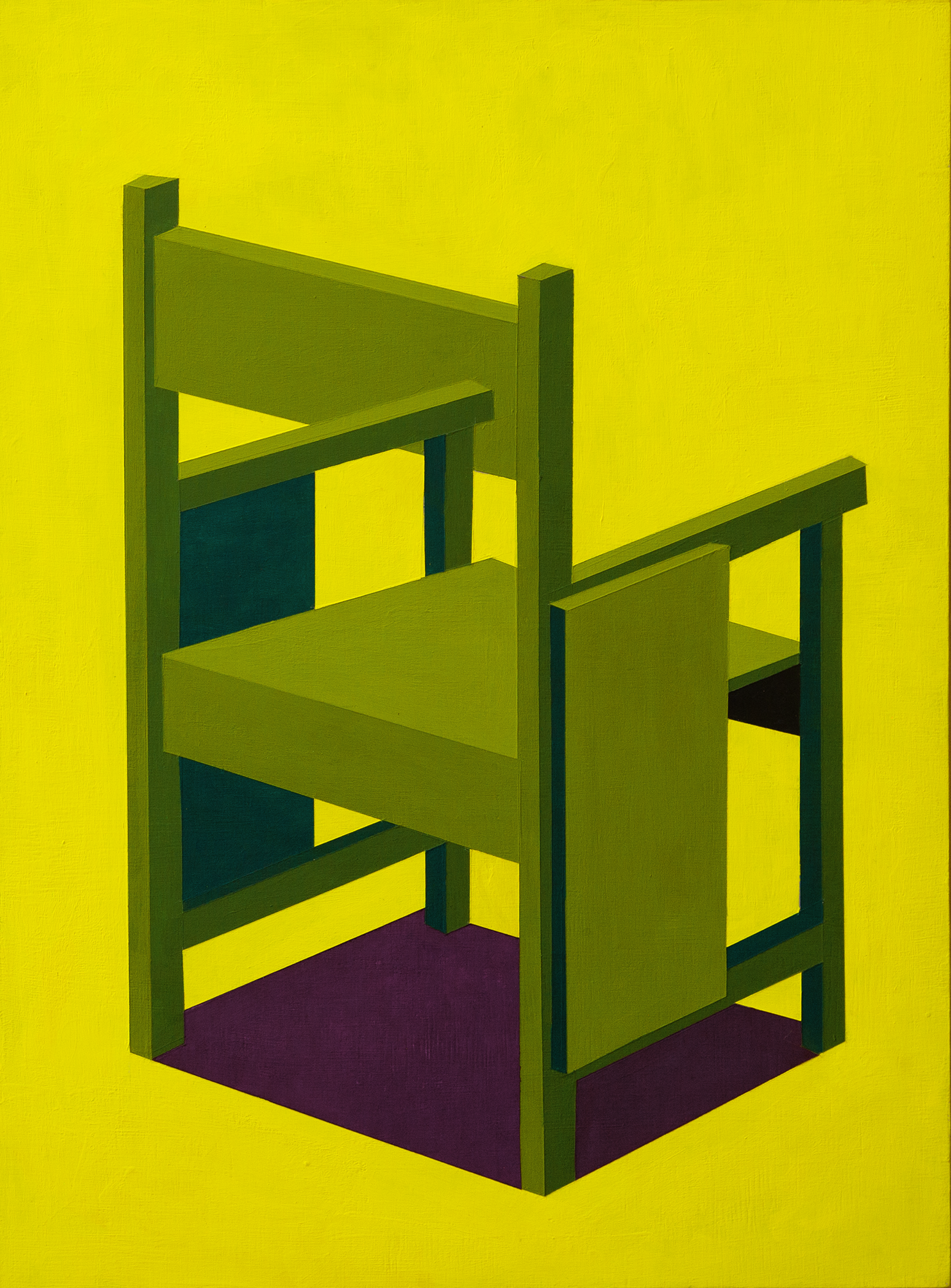 I'm Against it, 12 x 16 in. , Acrylic on Cradled Panel, 2026