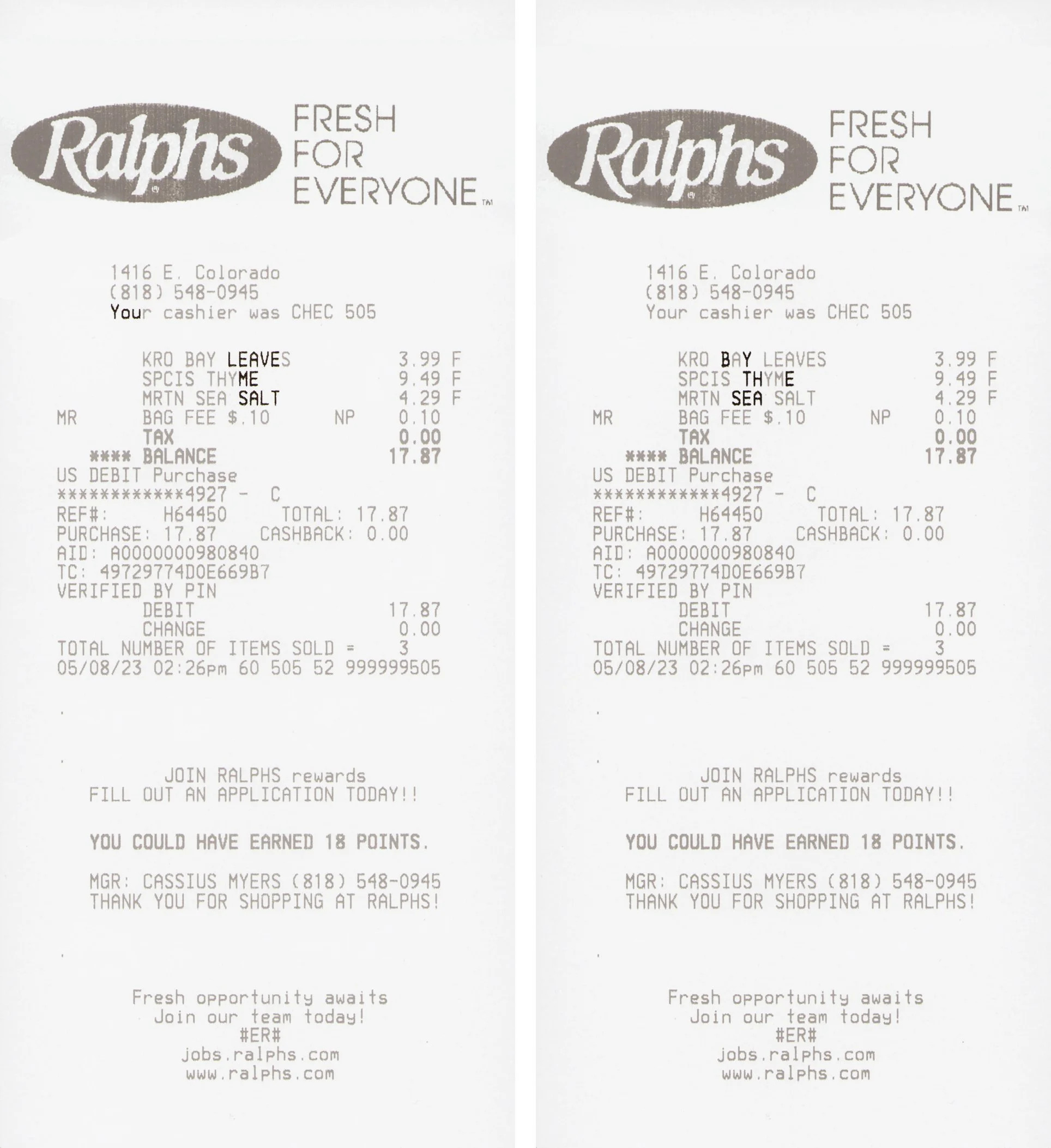 You Leave Me Salt by the Sea