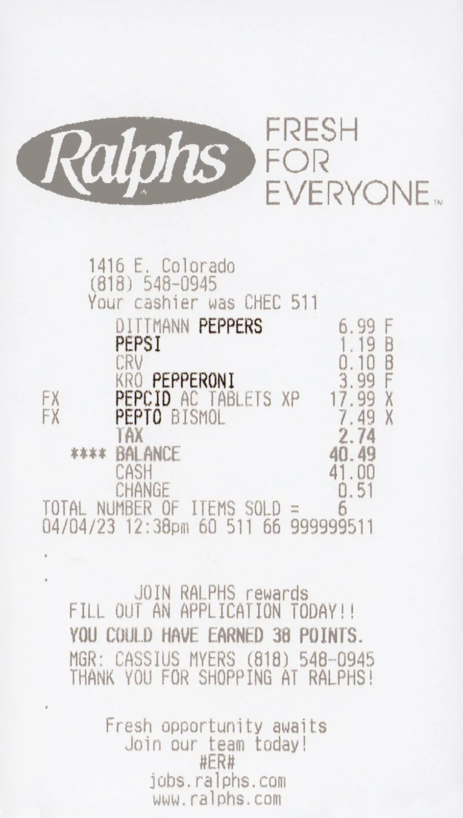 Peppers Pepsi Pepperoni Pepcid Pepto