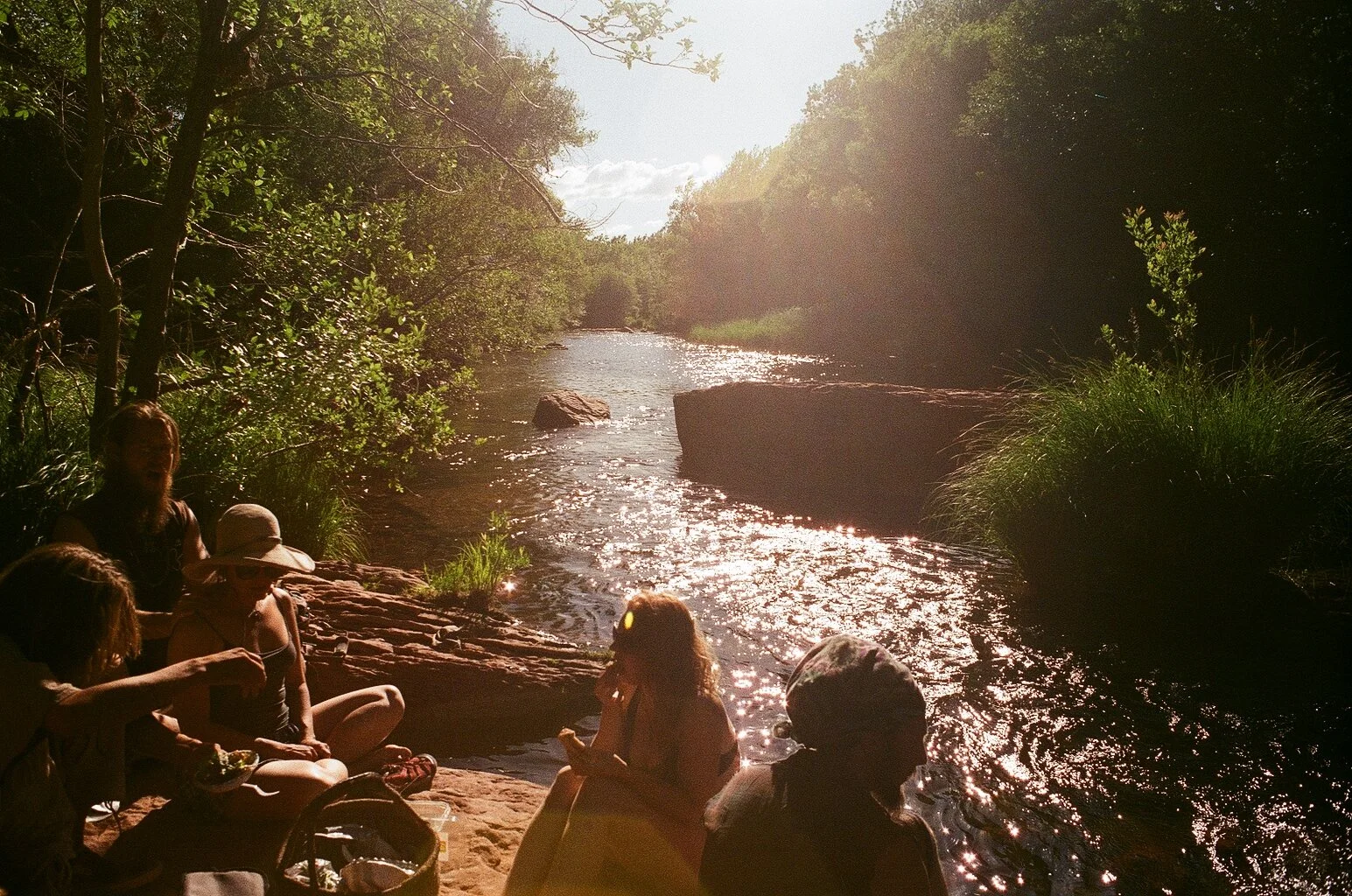 Picnic. Sedona, Arizona.