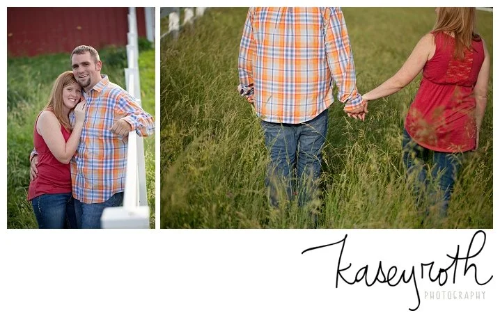Jake + Shannon // e-session part one...on the farm
