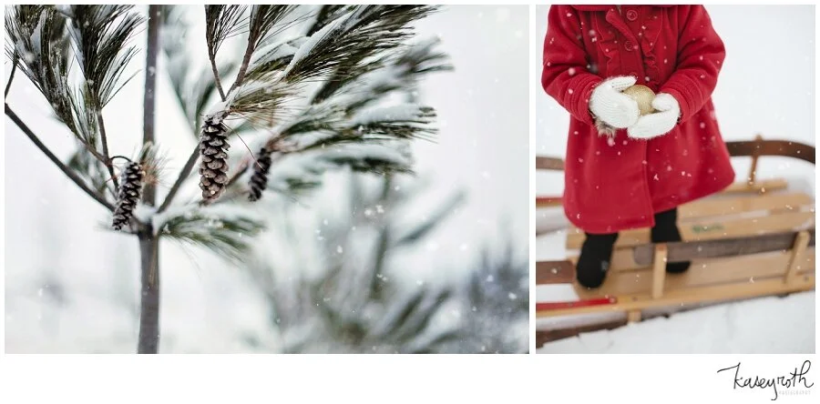 Snow fun with my favorite little miss! 