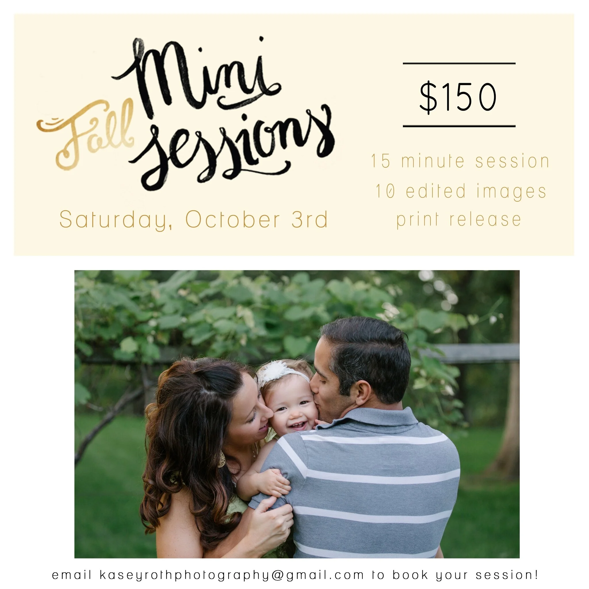 Fall Mini Sessions // Second date added