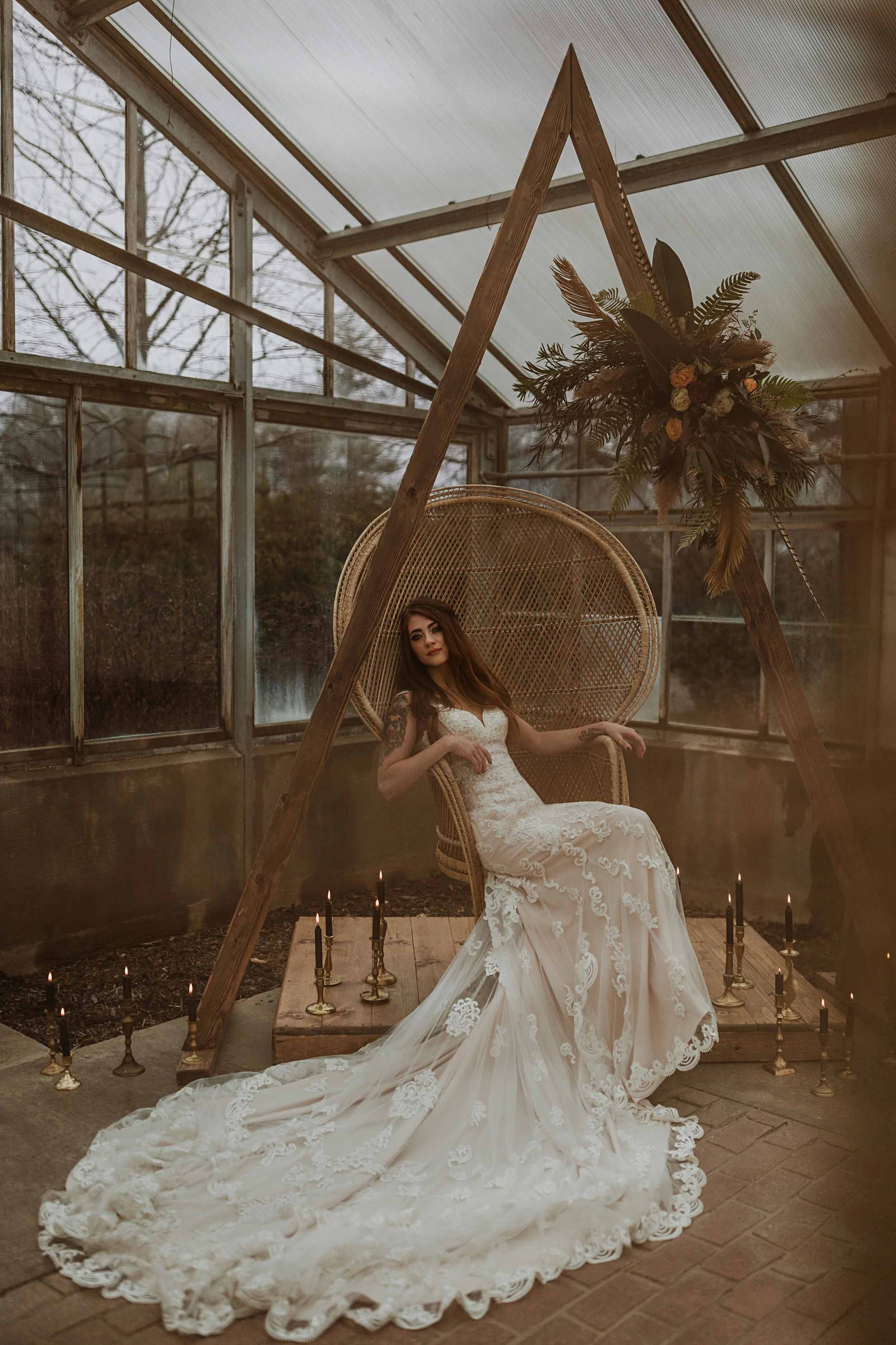 Boho vibes at The Orangery // Luthy Botanical Gardens