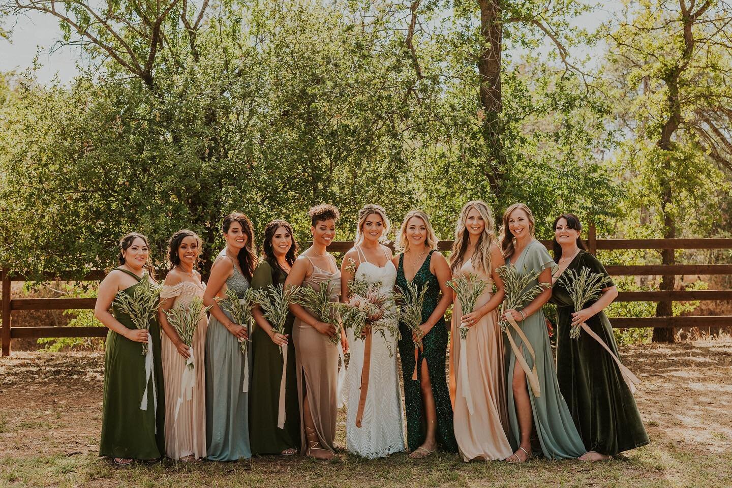 Bridesmaids from Michelle and Coles wedding!