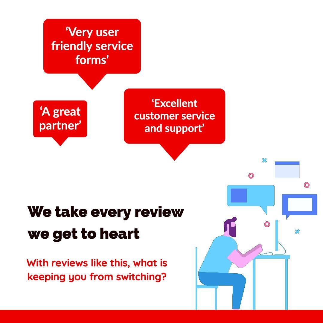 We love getting feedback from our customers. With every response we get, we see what else we can be doing to improve. Just like we adapt to changes in technology, we adapt to our customers.
 
Thank you to every review and piece of feedback we have re