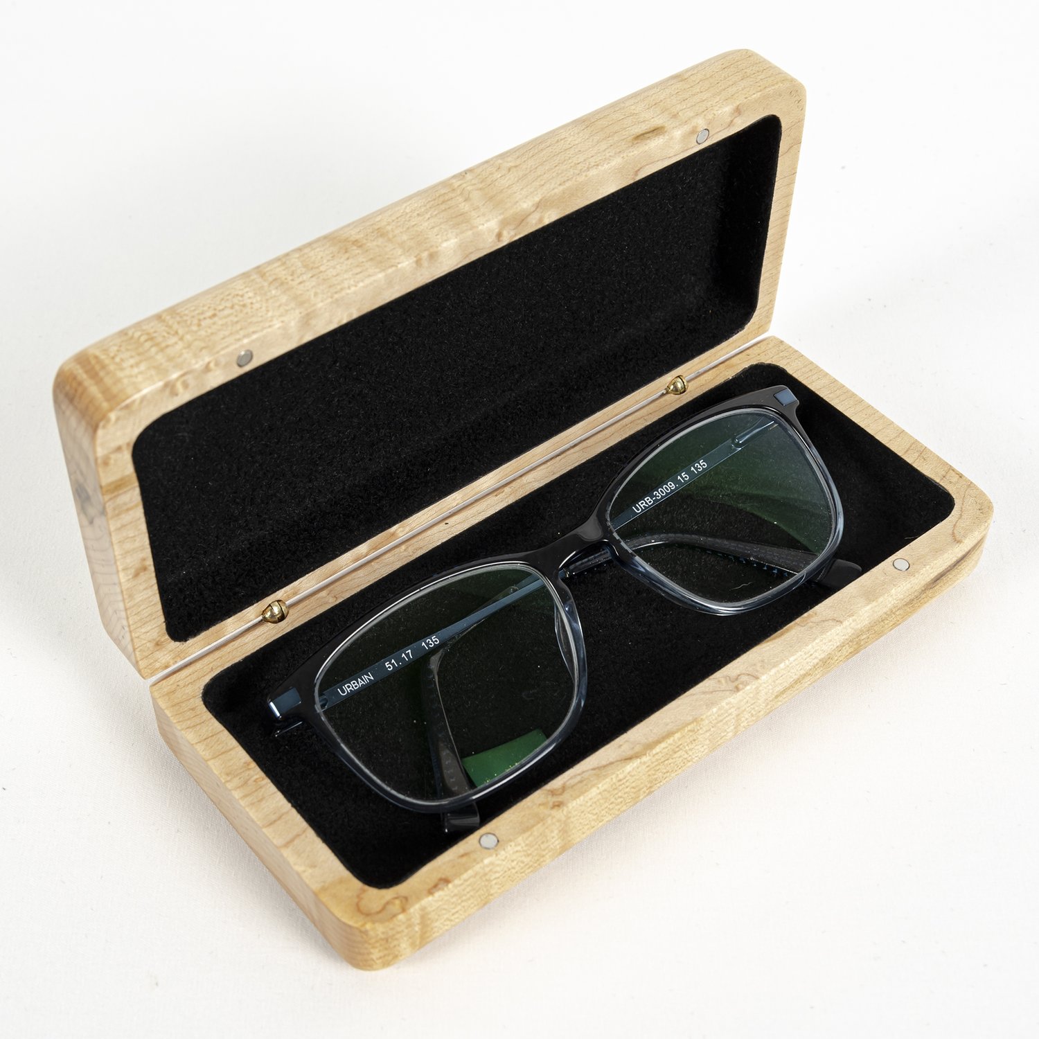 Birdseye Maple Eyeglasses Case — T. Weatherhead & Co.