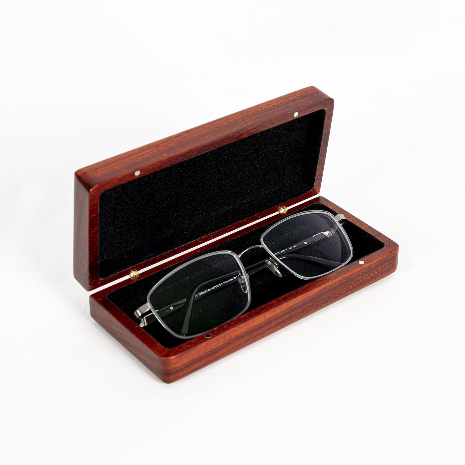 Padauk Hardwood Case for Glasses and Sunglasses — T. Weatherhead & Co.