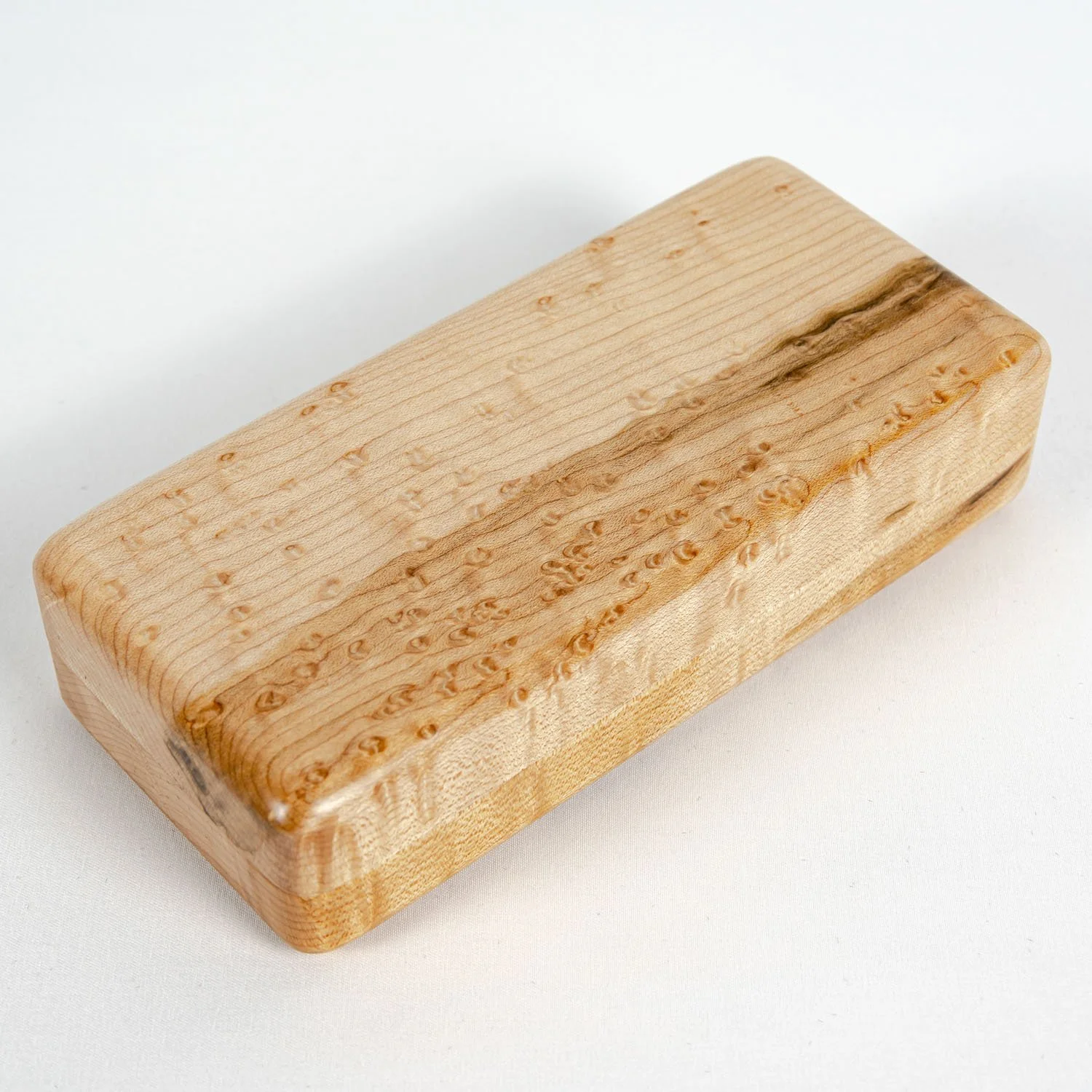 Birdseye Maple Eyeglass Case