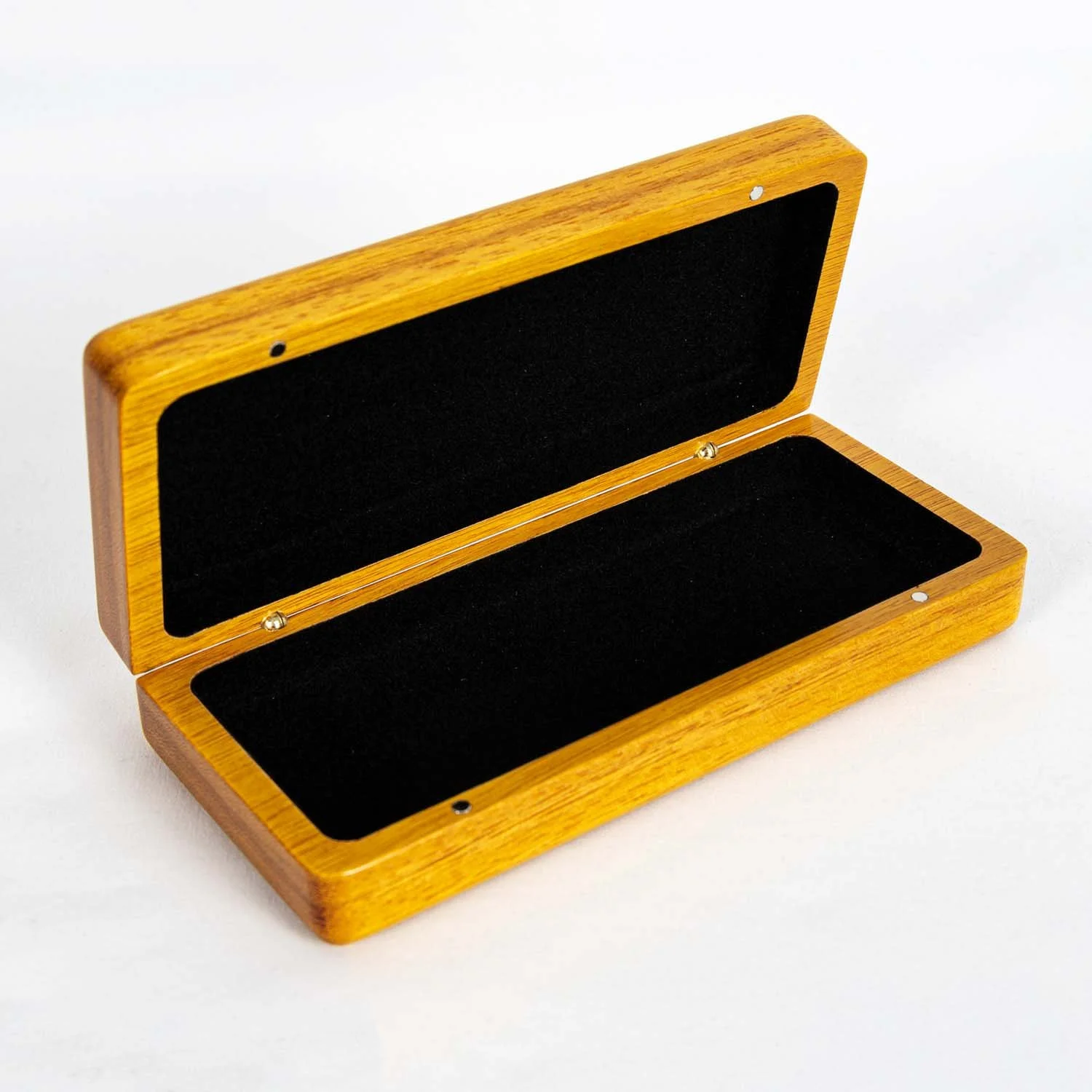 open-osage-orange-eyeglass-case-empty-studio.jpg