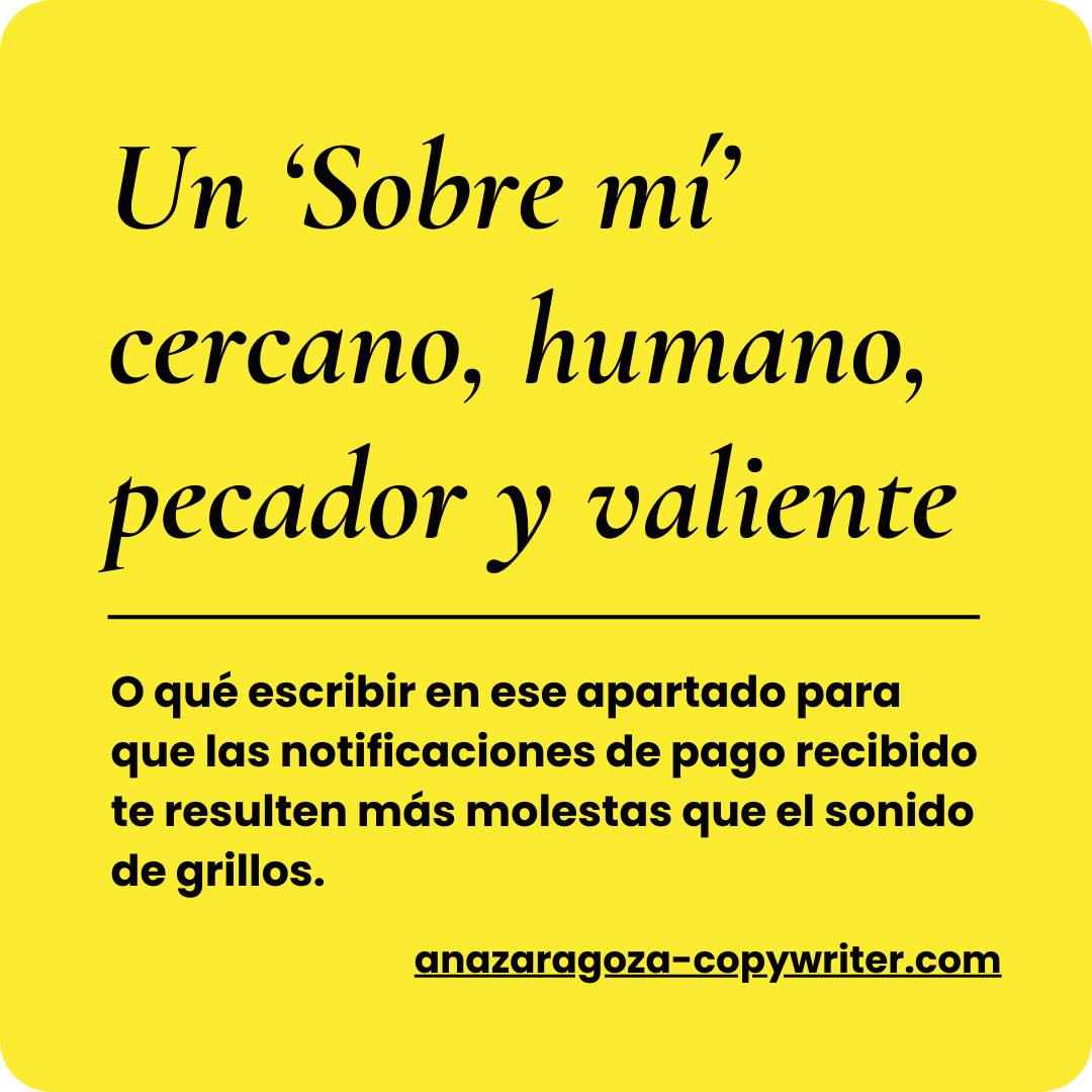 Masterclass Para Un Sobre Mí Cercano, Humano, Pecador y Valiente