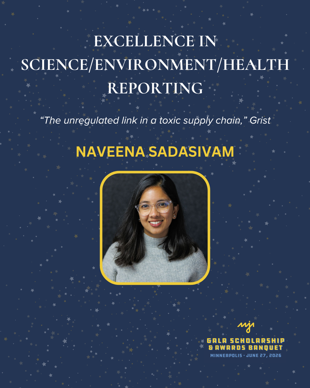 Excellence in Science/Environment/Health Reporting