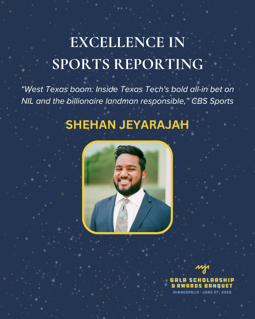 Excellence in Sports Reporting