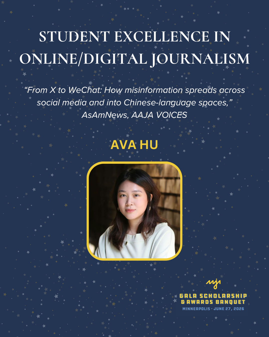 Student Excellence in Online/Digital Journalism