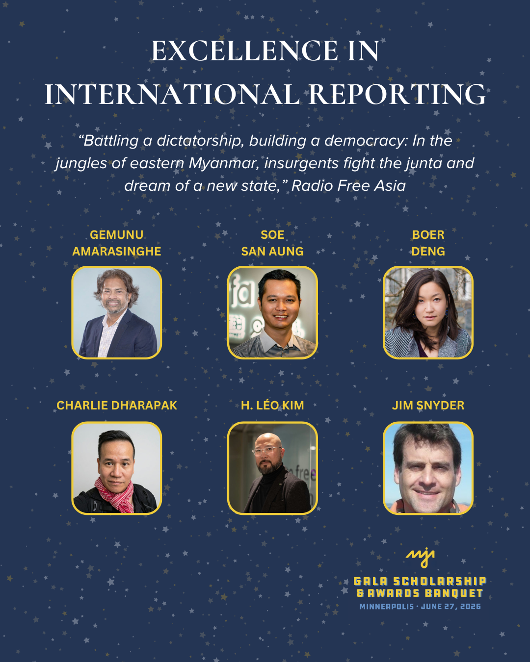 Excellence in International Reporting