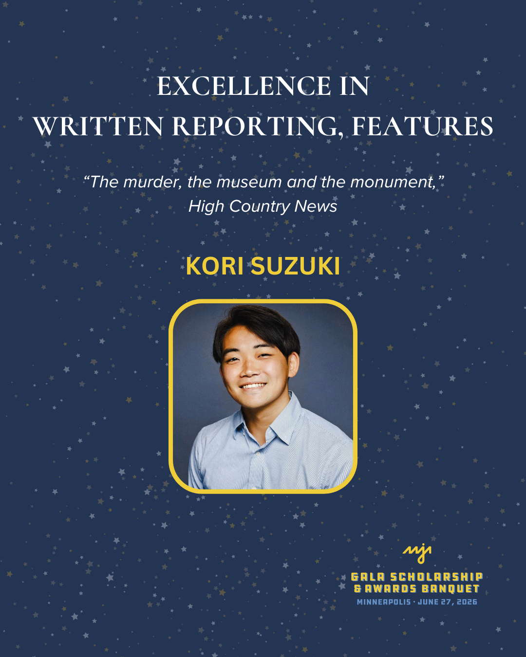 Excellence in Written Reporting, Features
