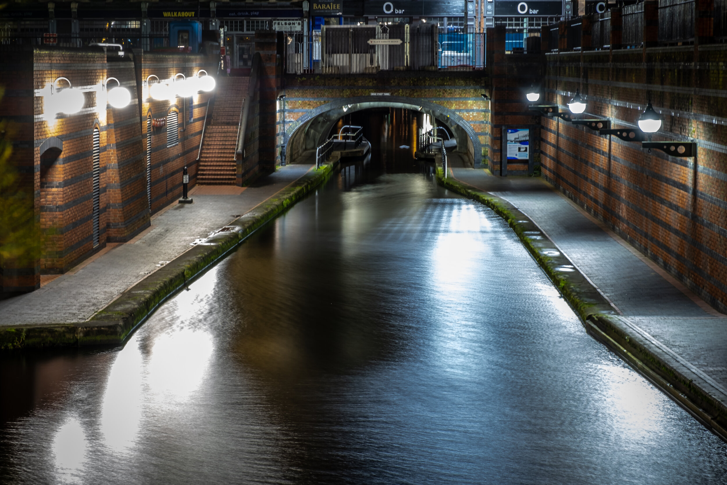 Birmingham canal basin