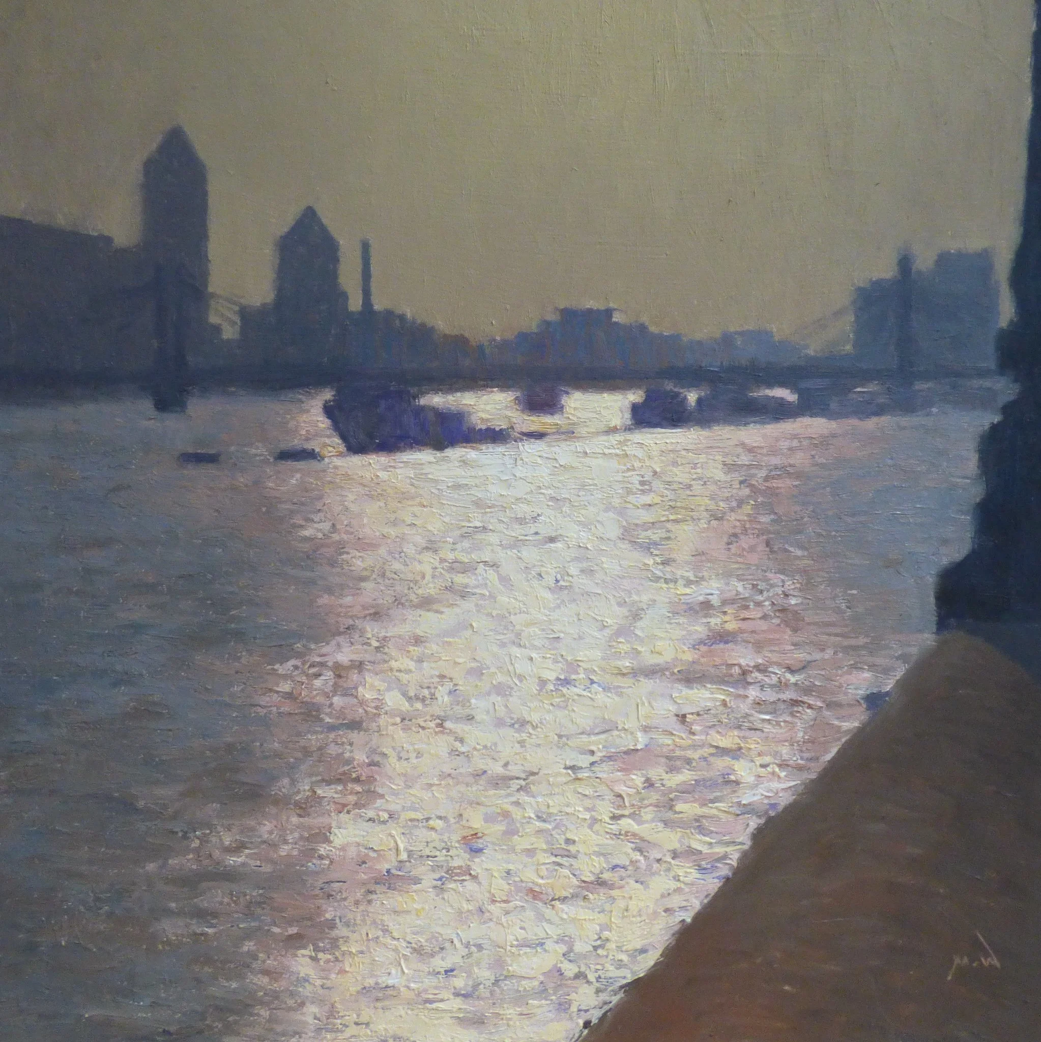 Evening Light - 30 x 30 cm - Oil on Board - 2025 - SOLD
