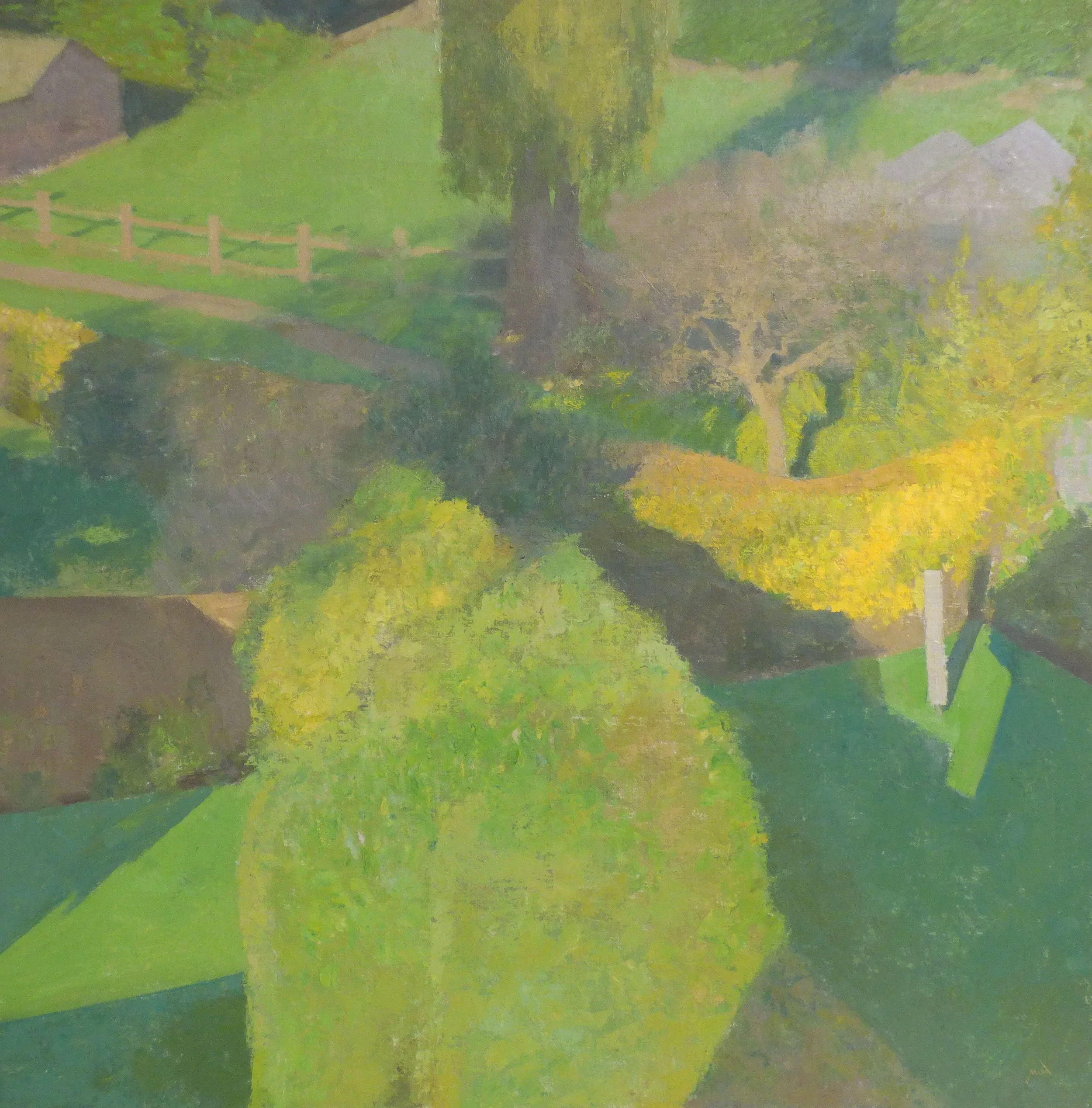 Gardens, Shared Light - 61 x 61 cm - 2026 - Available