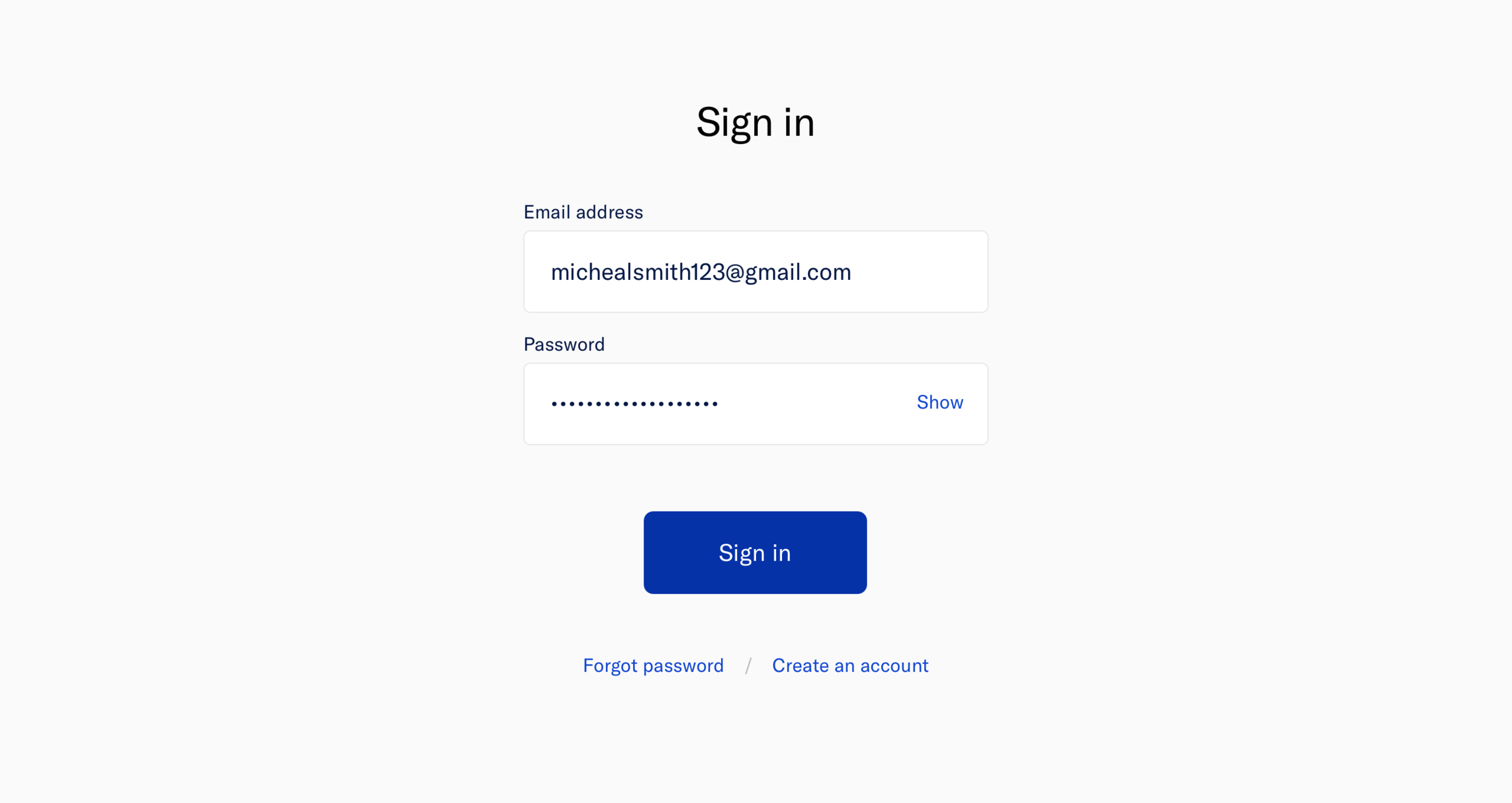 To ease Cred toward a financial industry feel, I designed a more expected onboarding look;  simple, clean and mobile friendly.