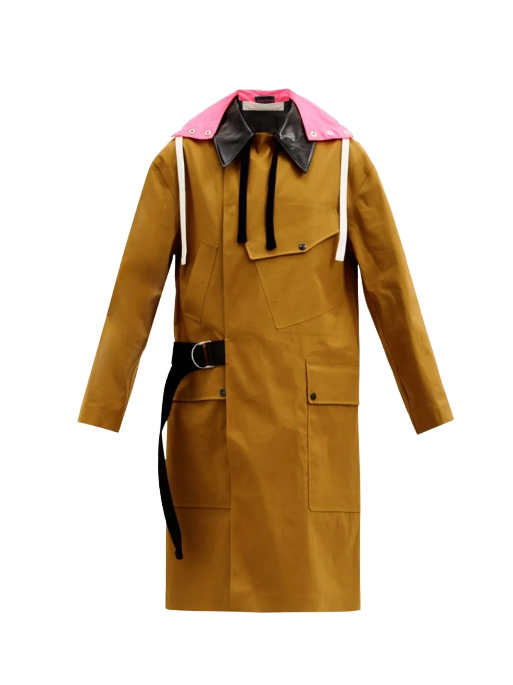 gabardine raincoat