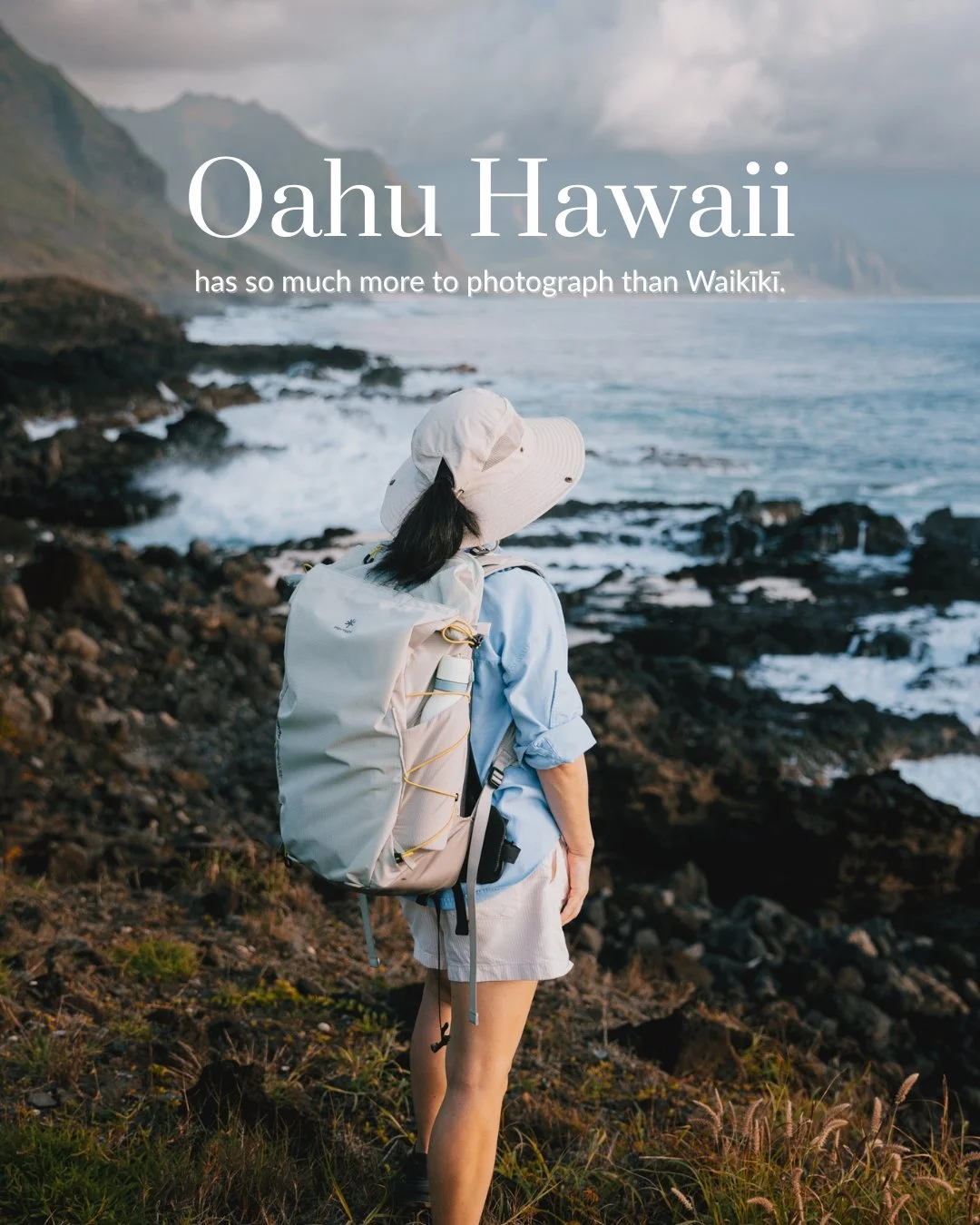 Most visitors come to Oʻahu for the beaches. 

As a &ldquo;local&rdquo; for the past 1.5 years, I&rsquo;ve found some of my favorite photo spots and experiences on the trails &mdash; waterfalls, ridgelines, wildlife, city views, dramatic coastlines, 
