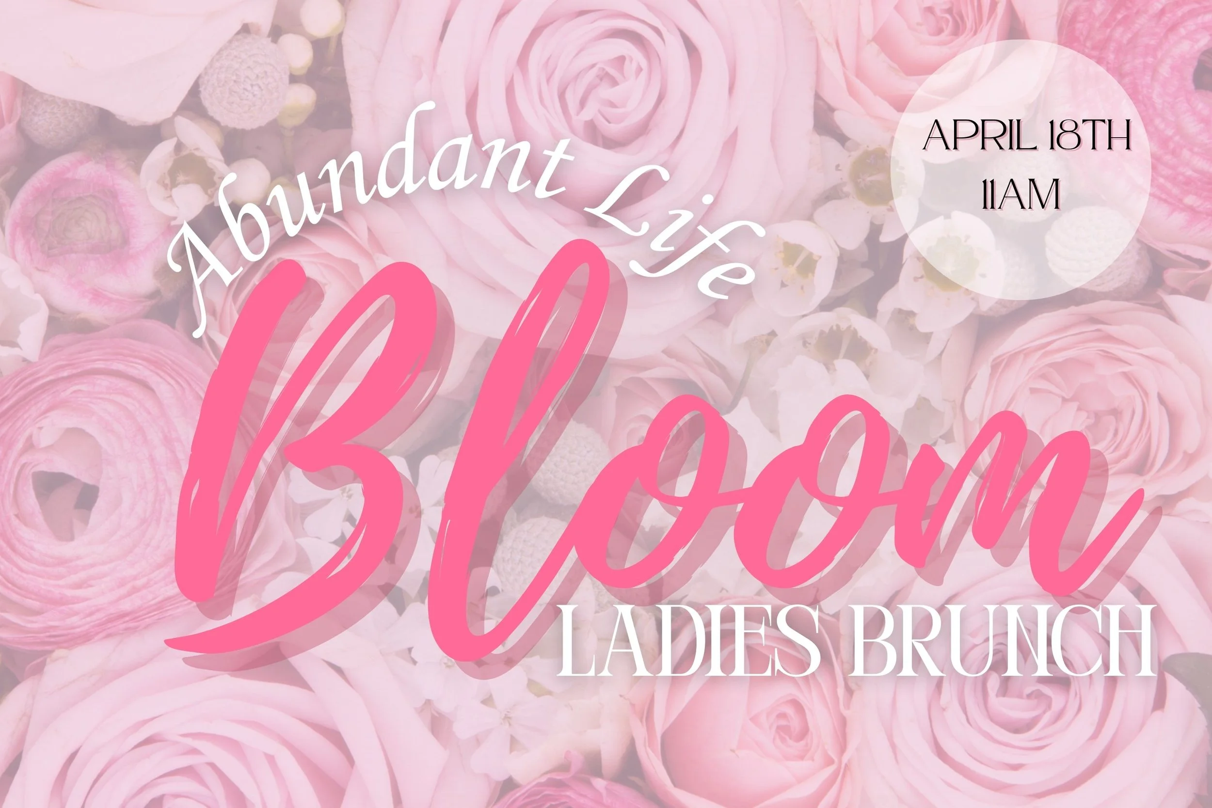 Ladies Bloom Brunch