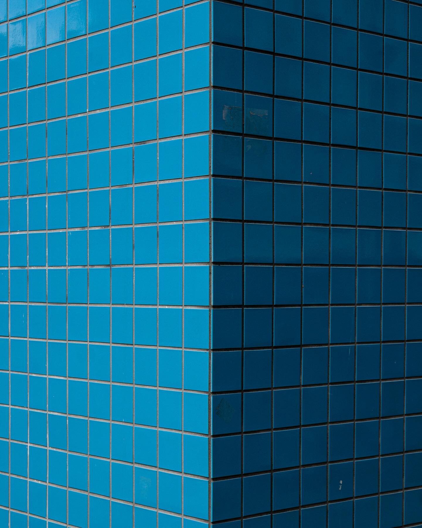 blue tiles for days.