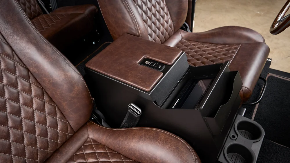 ICON center console and cup holders