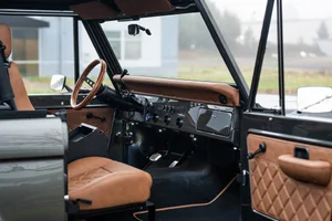 Leather interior and dashboard