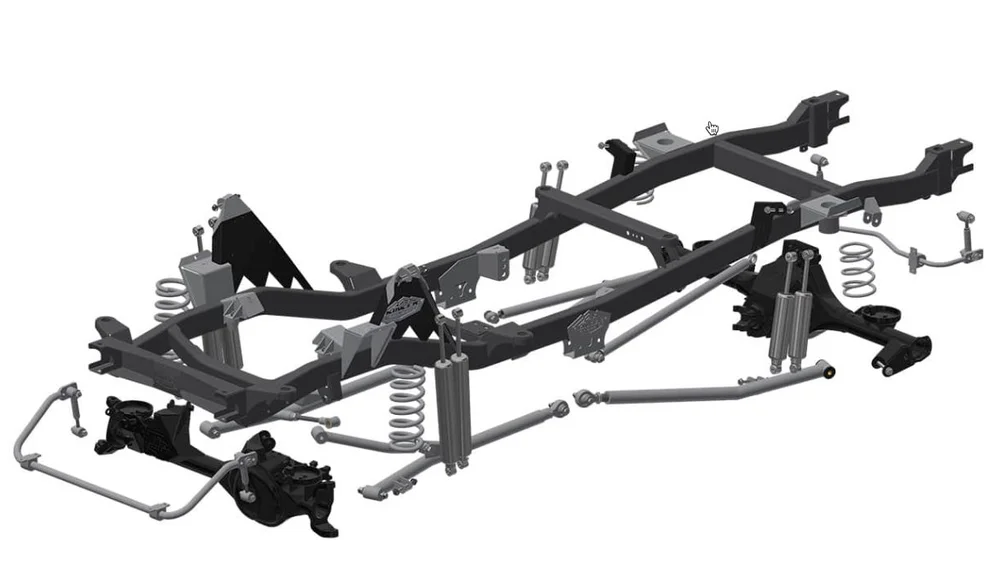 Kincer chassis detail