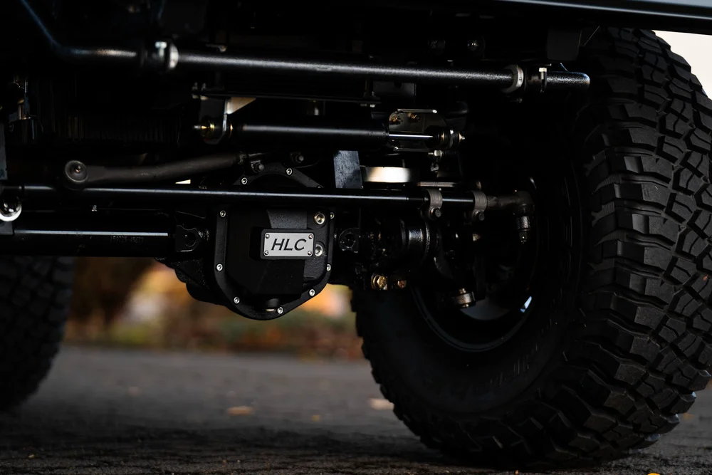 Classic Bronco suspension and axle details