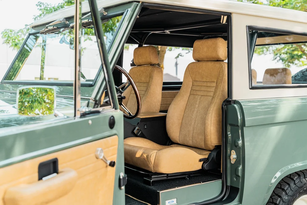 Perforated sport design seats
