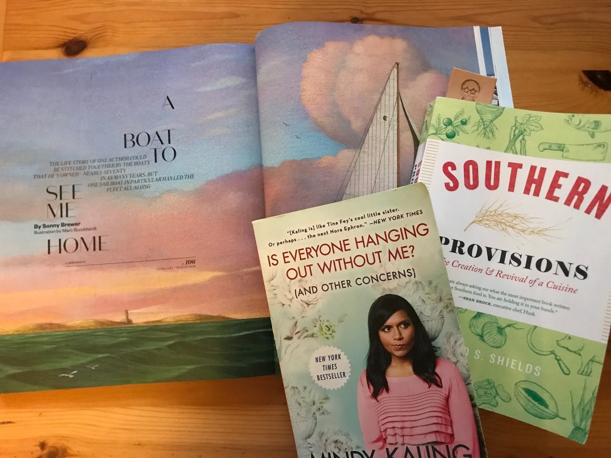 Sailboats, Southern Cooking & Emotional IQ: This Week's Reading