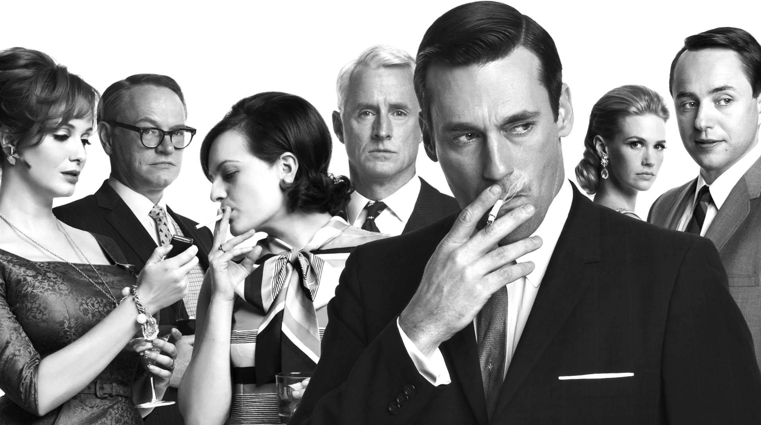 Mad Men. Happy Woman.