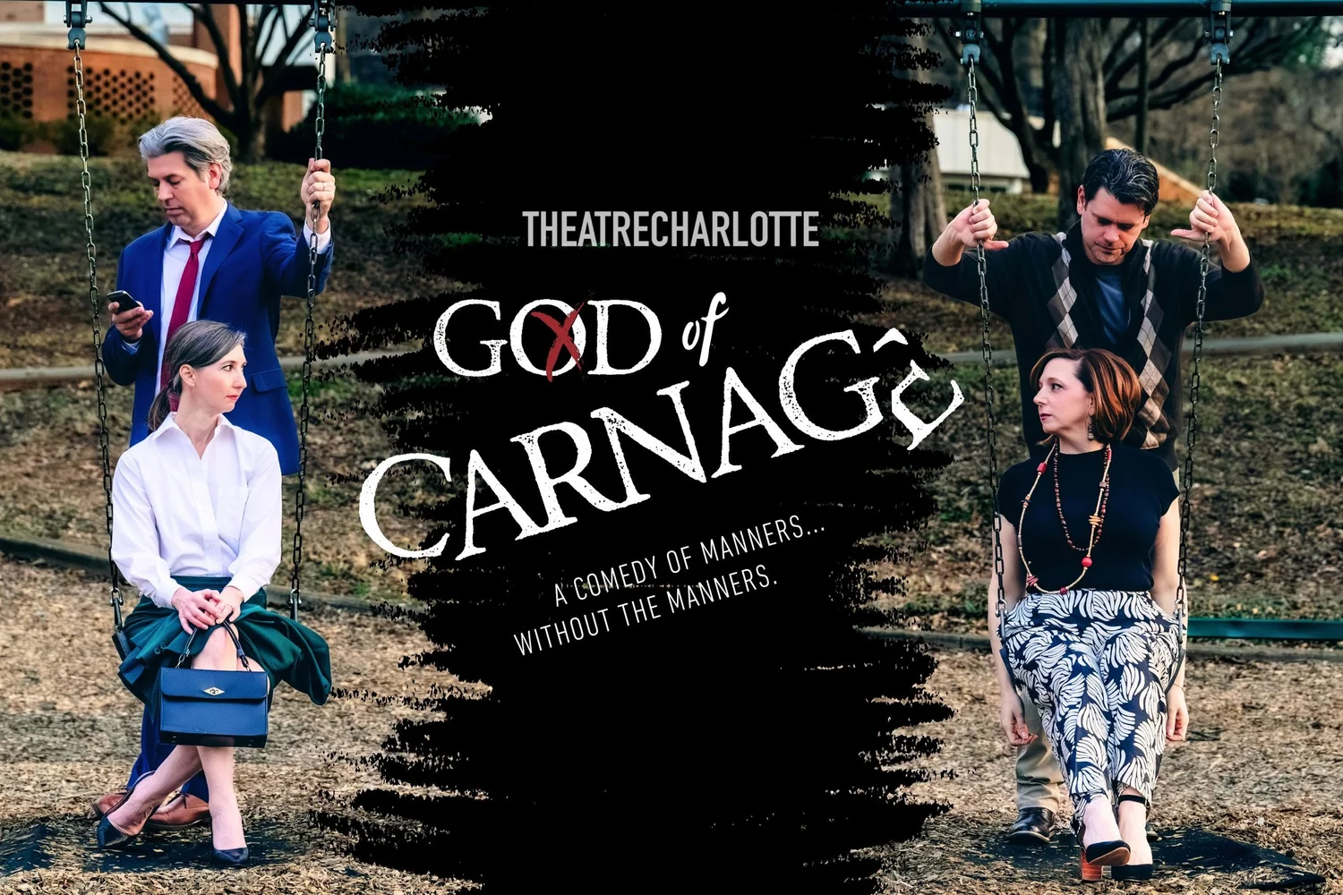 Debuting at Theatre Charlotte in God of Carnage — Rubberband Slingsho