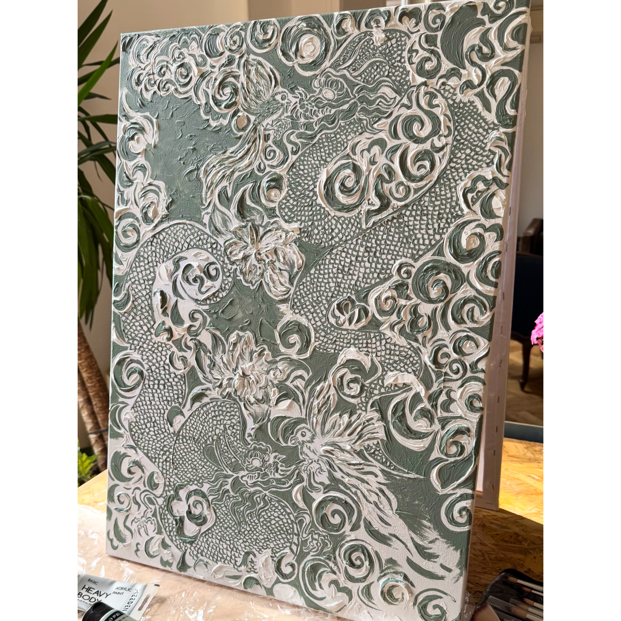 ‘Alyosha'  - Original, Acrylic on Canvas by Izzy Winter - 2026